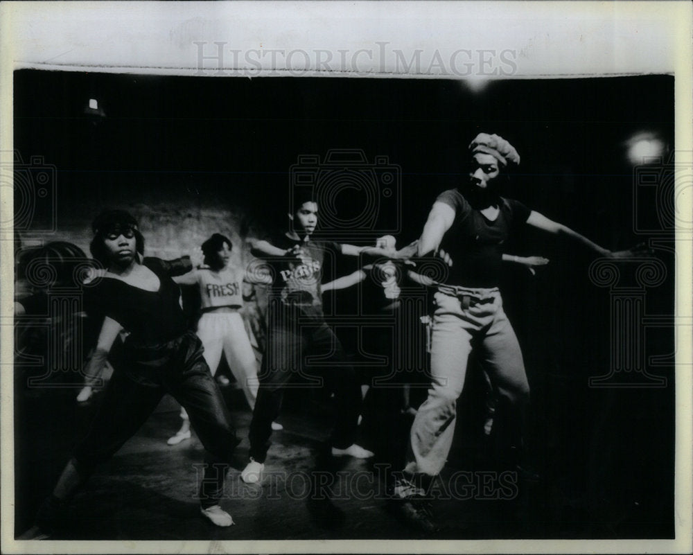 1986 Choreographer Lamont Tuff Taylor Dance - Historic Images