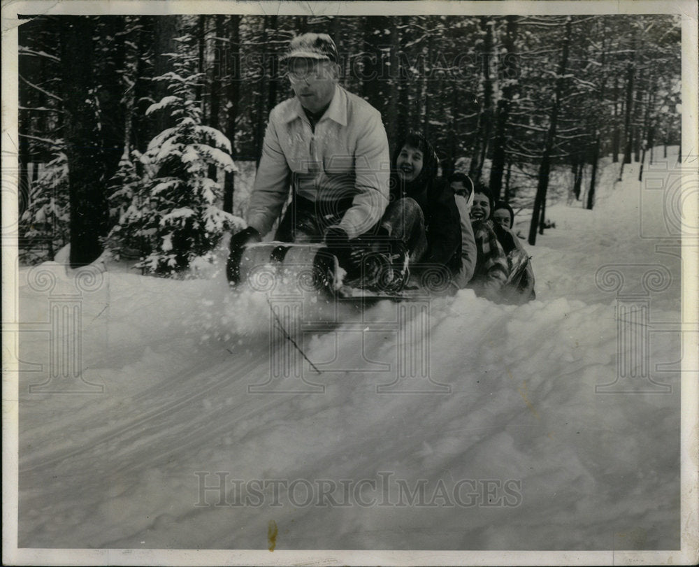 1955 Joseph Naideau Mountain Michigan Ride - Historic Images