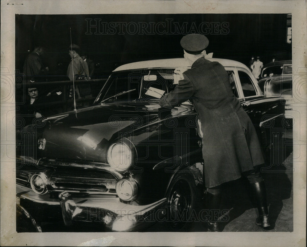 1952 Car Ticketed by Casimer Ziembo-Historic Images