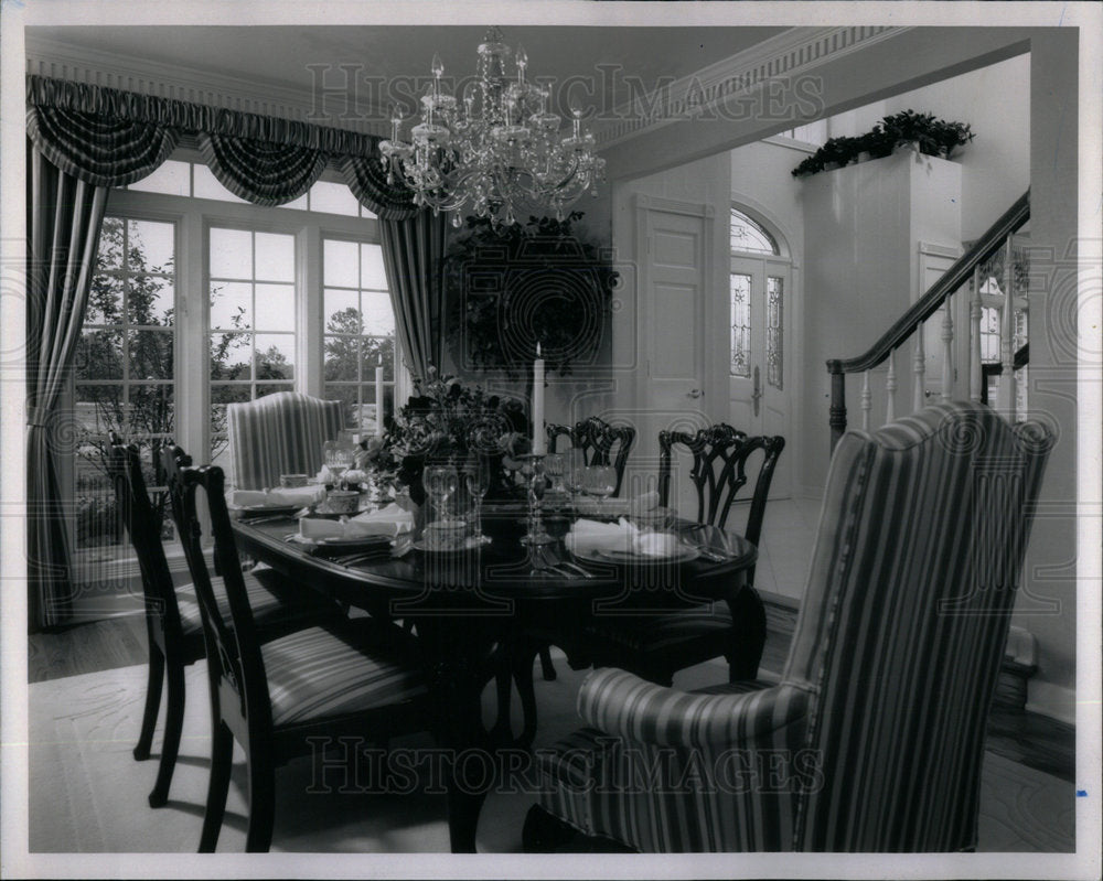 1990 Multicolored  Brightwell Dining Room - Historic Images