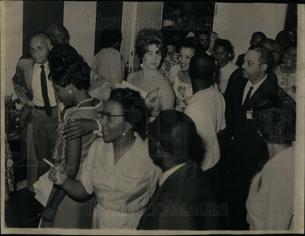 1963 James Del Rio Detroit NAACP Morrison - Historic Images