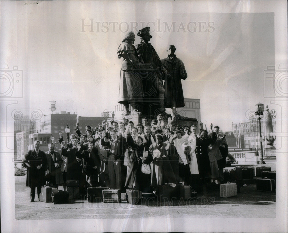 1954 National Conference Christian Jew Mich - Historic Images