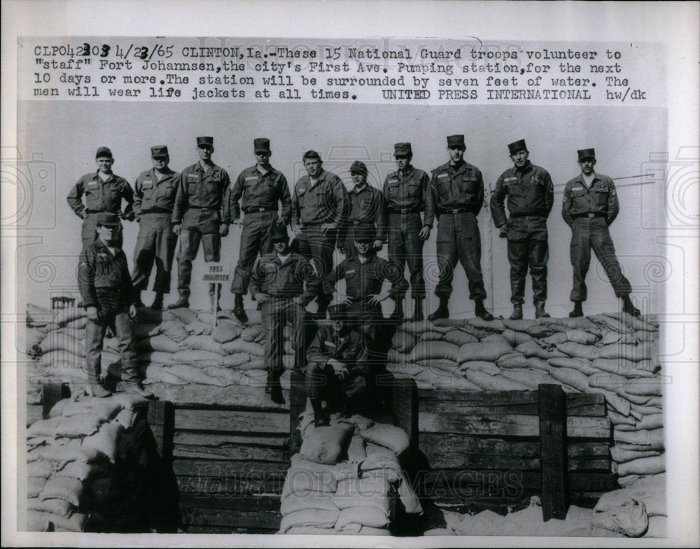 1965 National Guard Troops &quot;Staff&quot; - Historic Images