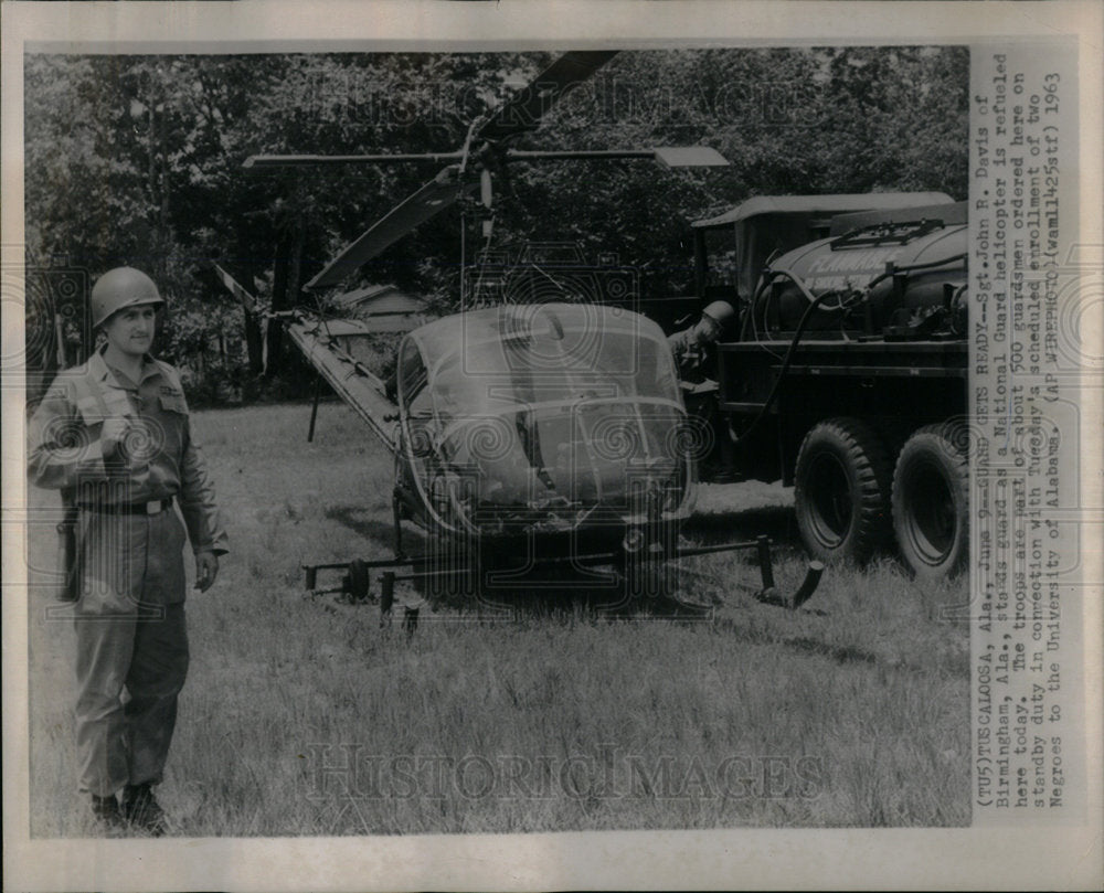 1963 John Davis Birmingham National Guard - Historic Images