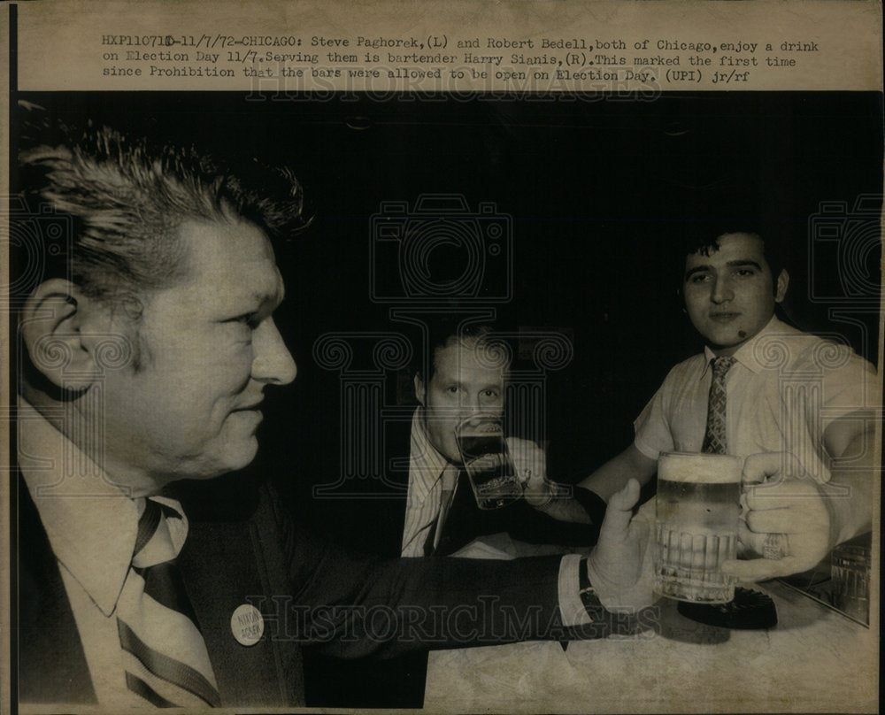 1972 Steve Paghorek Robert Bedell Chicago - Historic Images