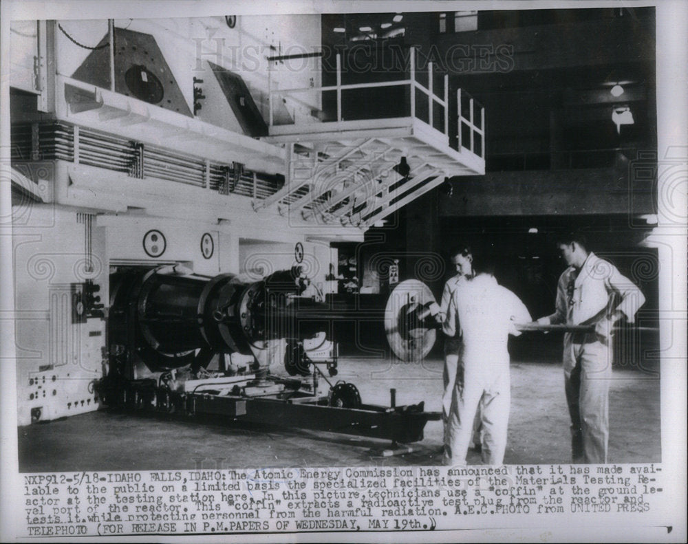 1954 Atomic Energy Commission Test Reactor - Historic Images