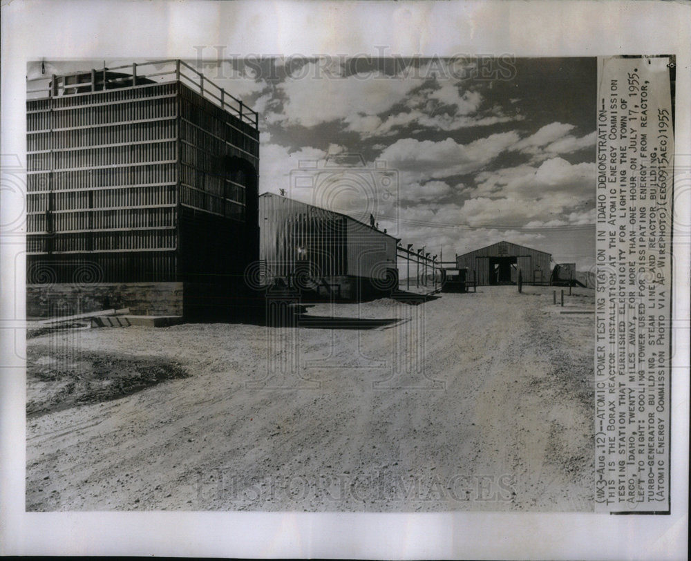 1955 Borax Reactor Installation Testing - Historic Images