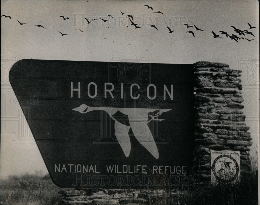 1971 Wildlife Refugee Canada Horican Marsh - Historic Images