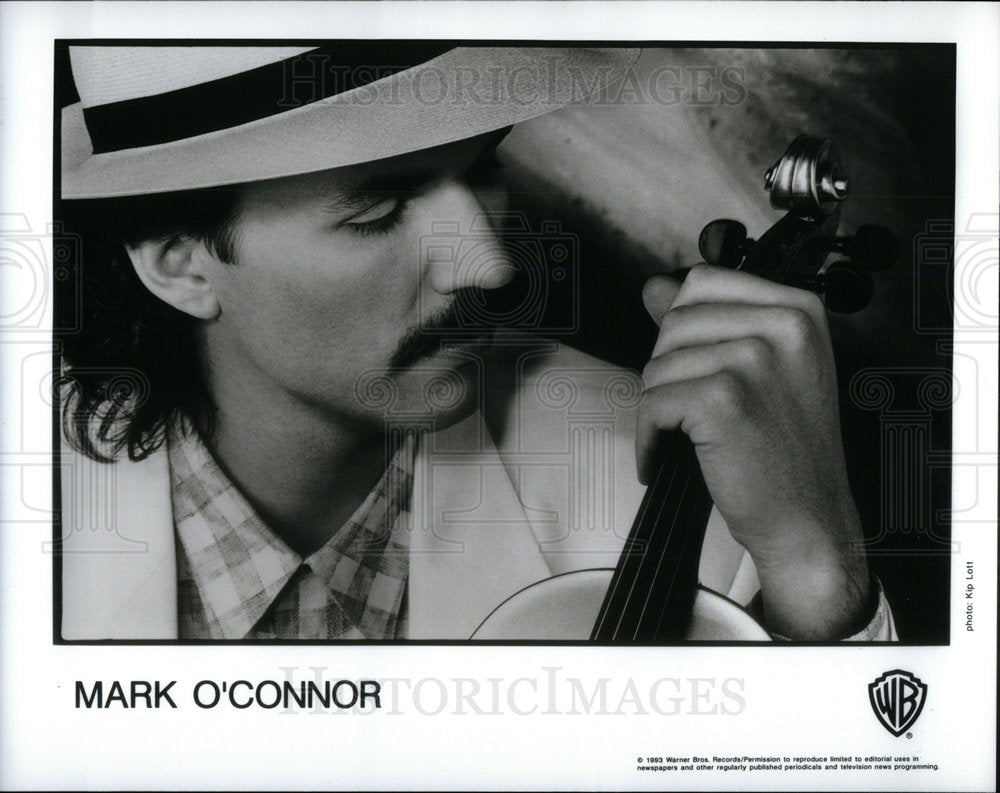 1993 Entertainer Mark OConnor Promo Shot - Historic Images