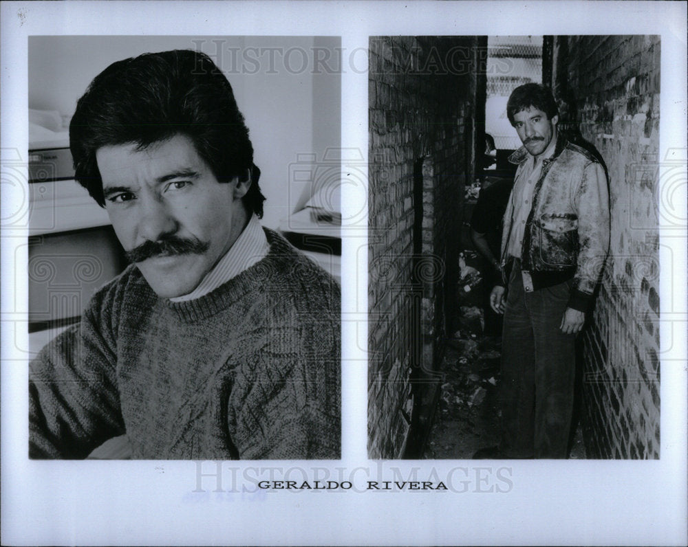 1988 Geraldo Rivera Attorney Journalist - Historic Images