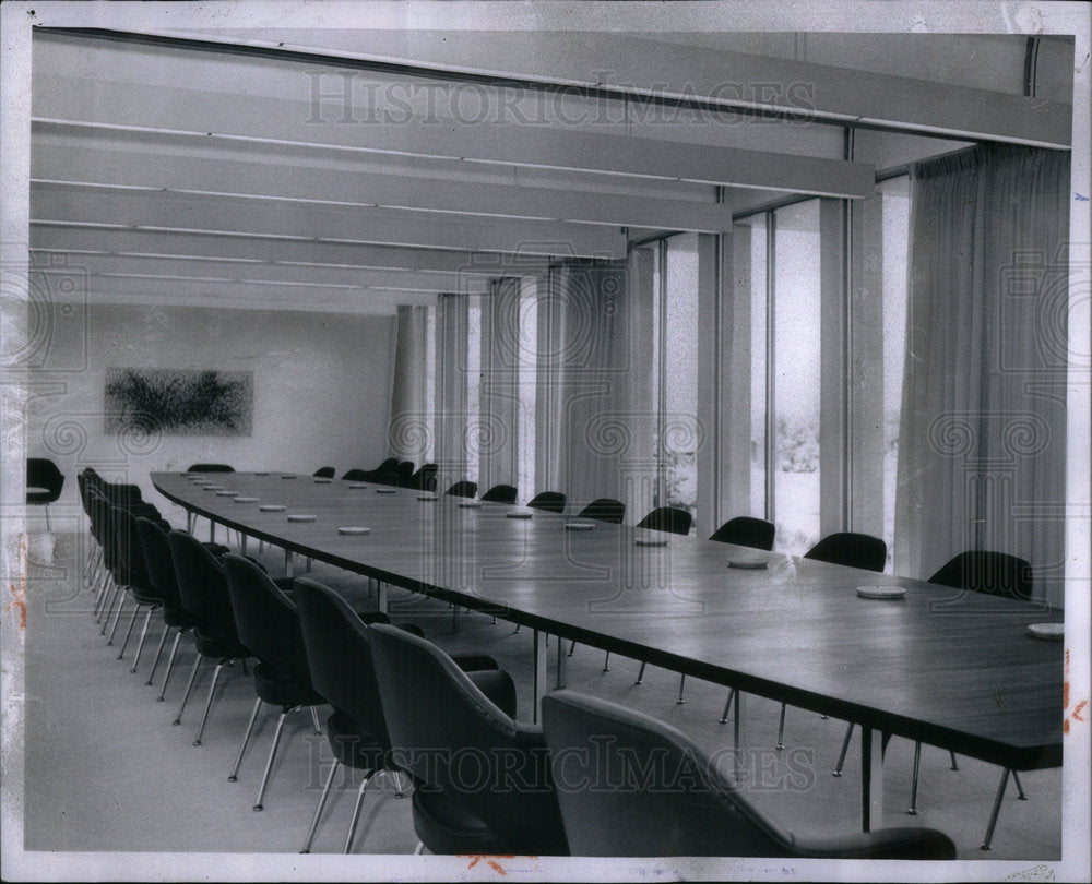 1961 Board of Directors Meeting Hall Mich - Historic Images