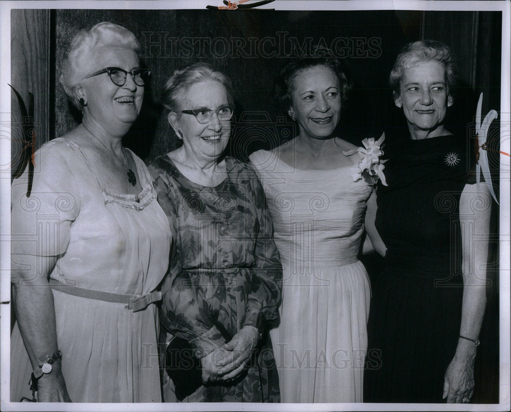 1966 YWCA DInner Annetta Eldridge Helen Sar - Historic Images