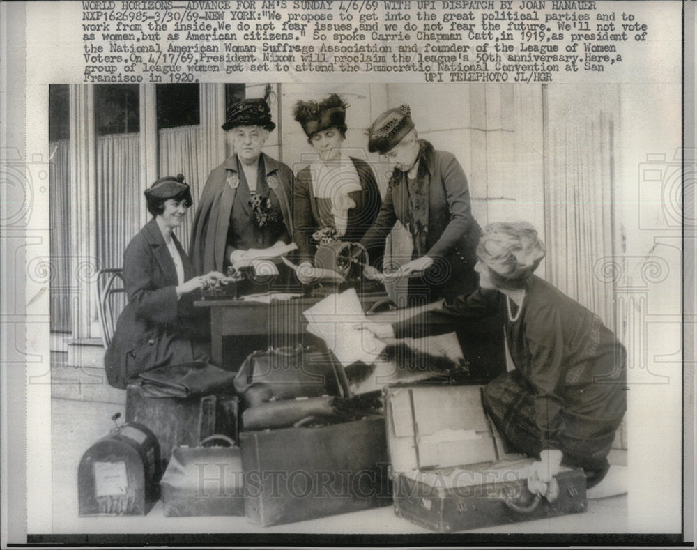 1969 League Of Women Voters - Historic Images