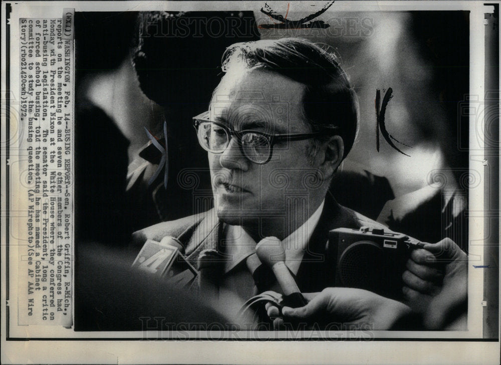 1972 Sen. Robert Griffin - Historic Images