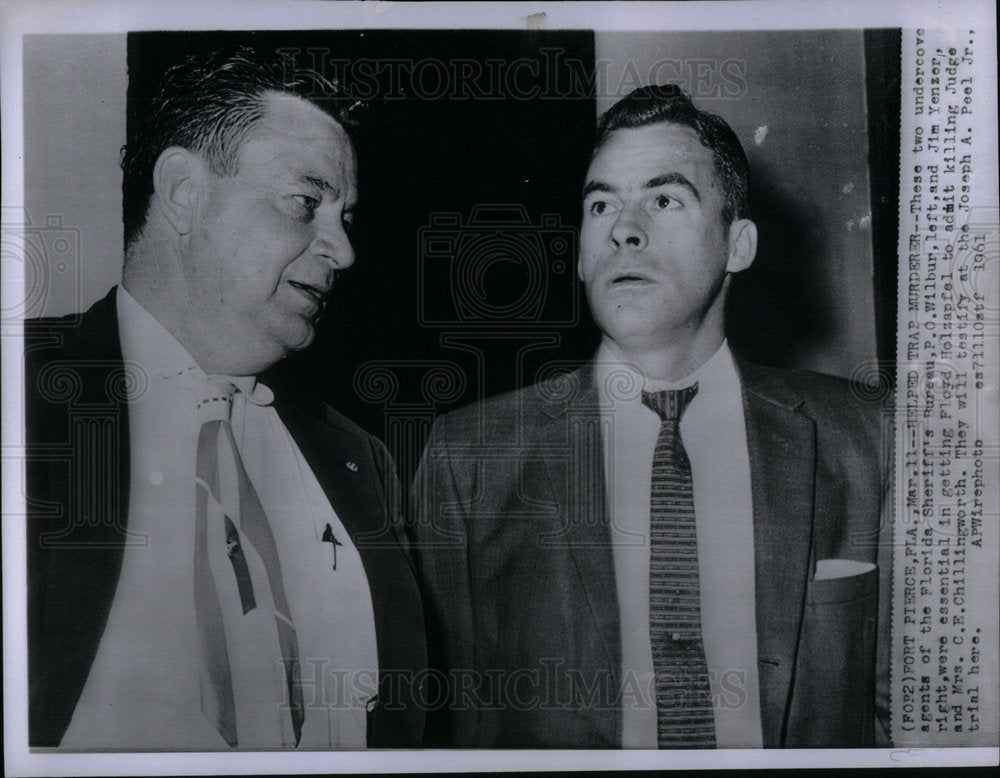 1961 P.O. Wilbur and Jim Yenzor - Historic Images