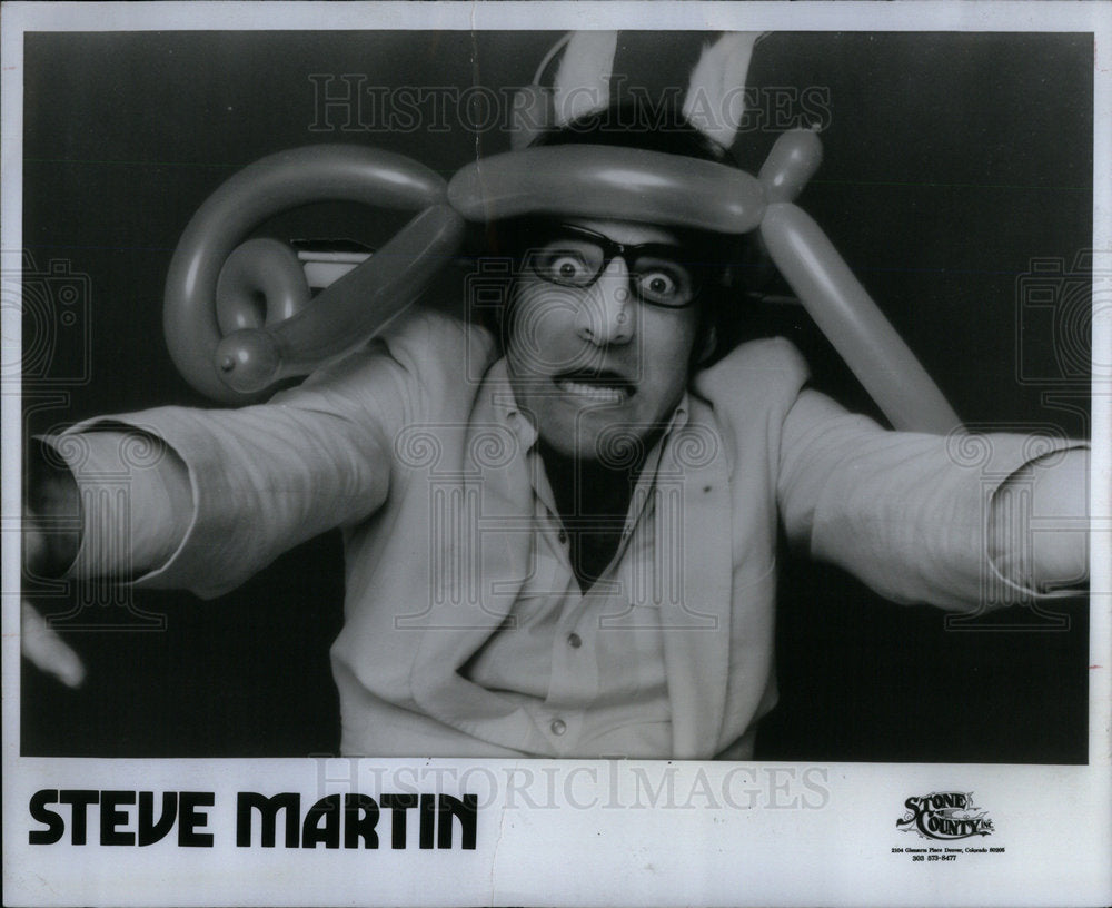 1975 Comedian Steve Martin Host Promo - Historic Images