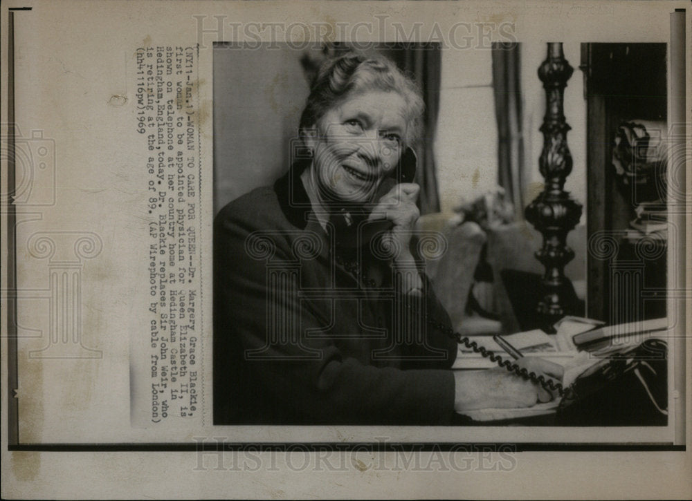 1996 Dr. Margery Grace Blackie - Historic Images