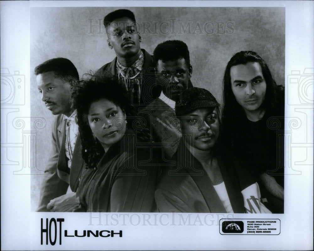 1991 Hot Lunch American Funk Music Band - Historic Images