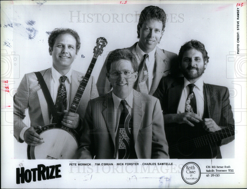 1989 Hot Rize Entertainers Promotional Shot - Historic Images