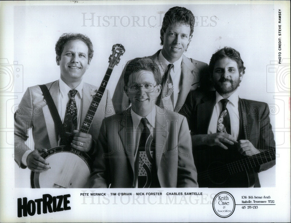 1989 Hot Rize Bluegrass Music Band - Historic Images