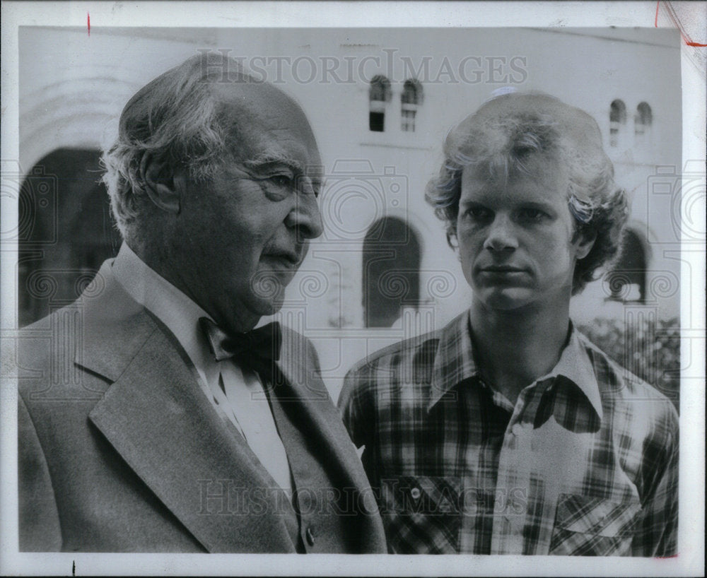 1979 Actor John Houseman &amp; James Stephens - Historic Images