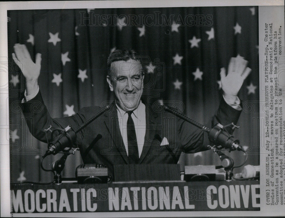 1960 Chester Bowles Democratic National - Historic Images