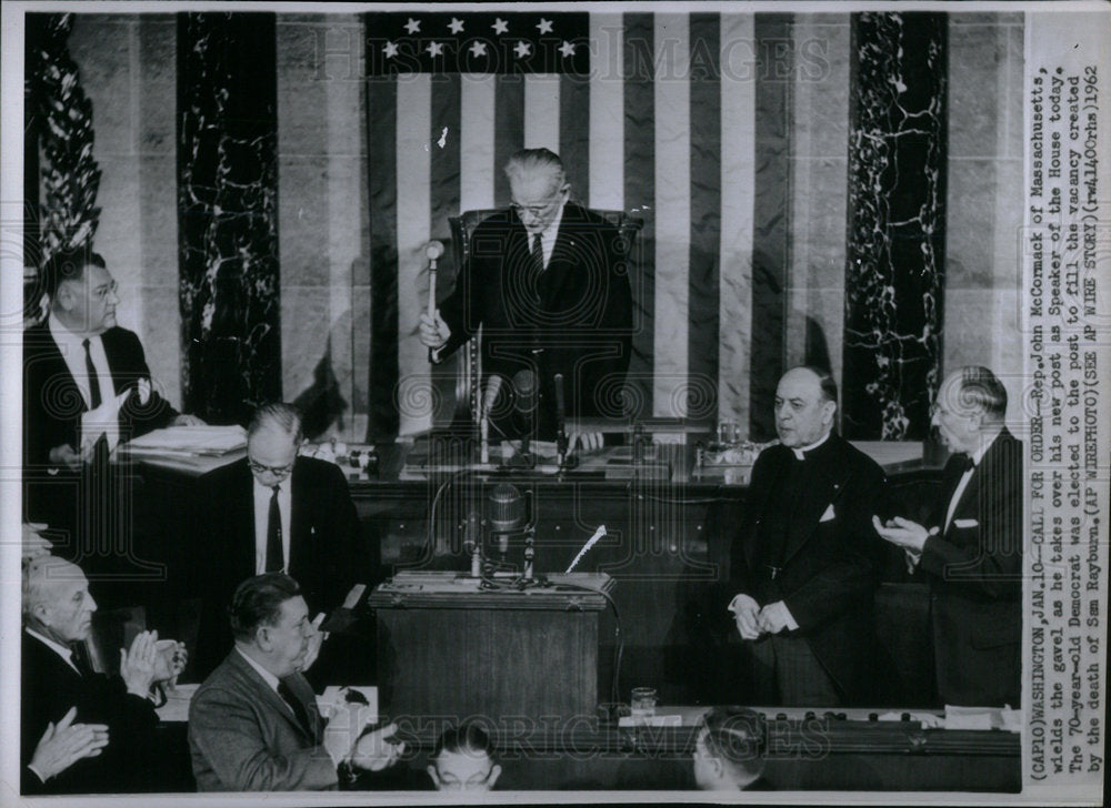 1962 John McCormack Speaker Politician - Historic Images