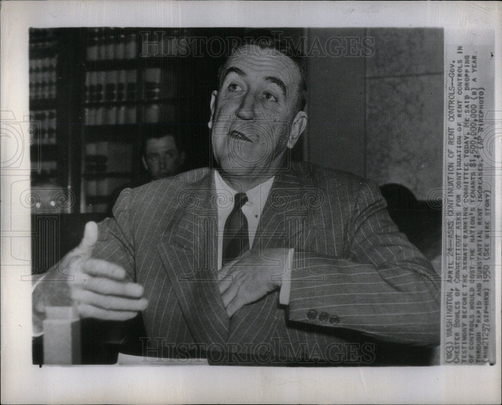 1950 Gov. Chester Boyle - Historic Images