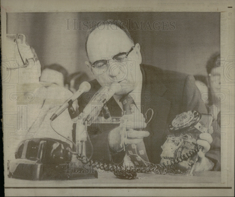 1973 James McCord Watergate Scandal Accused Historic Images