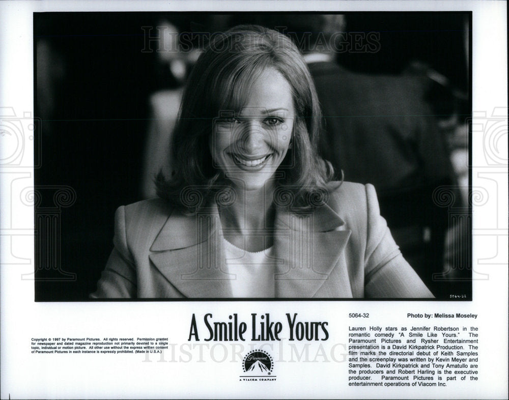 1997 Lauren Holly American Actress - Historic Images