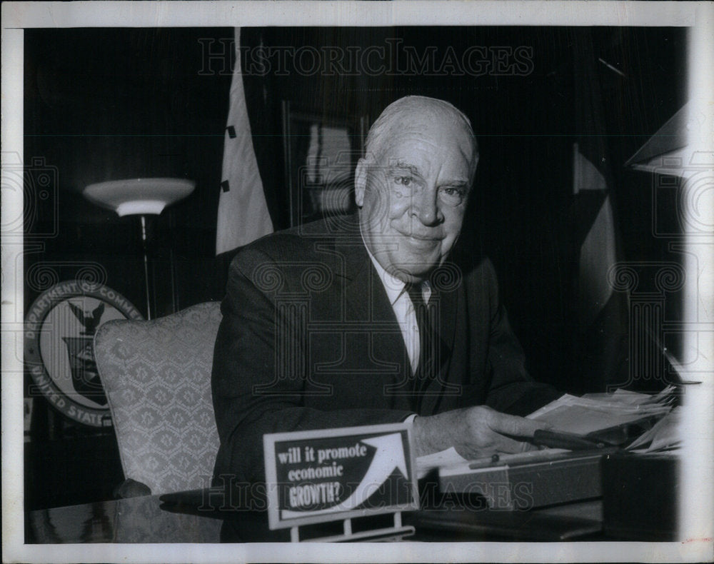 1964 Secretary Of Commerce Luther Hodges - Historic Images