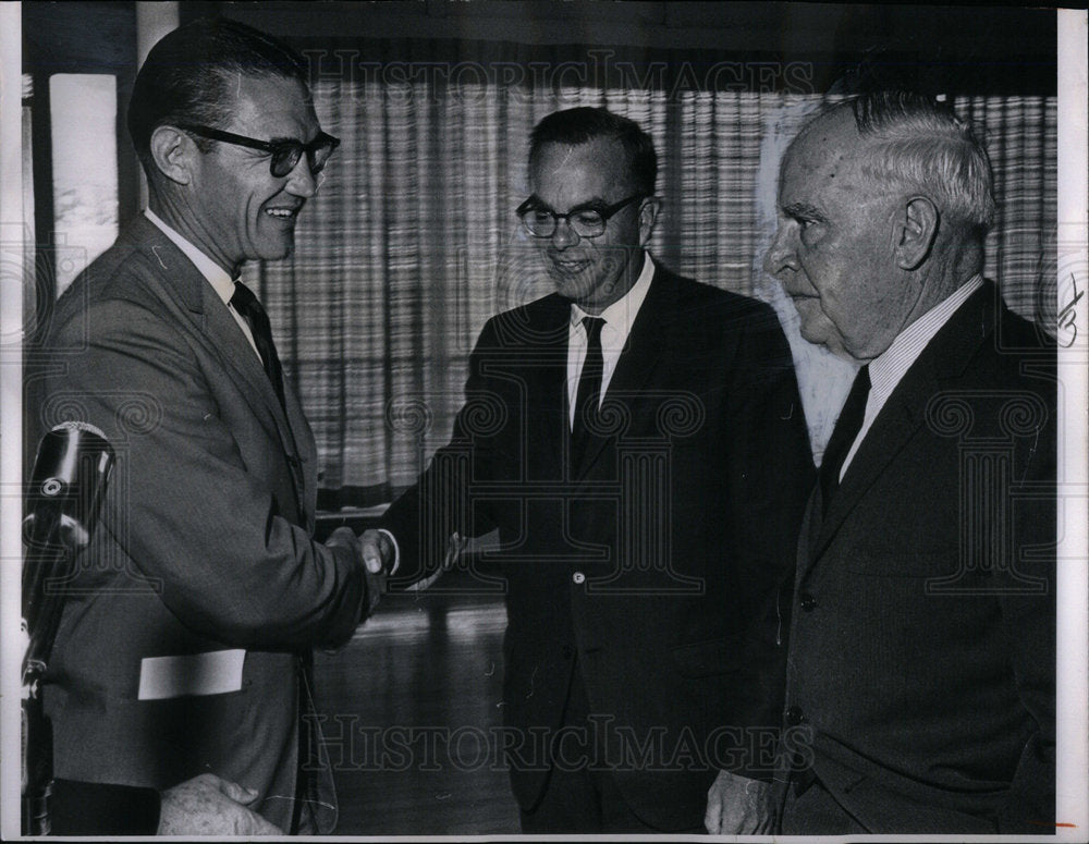 1964 Commerce Secy With Election Opponents - Historic Images