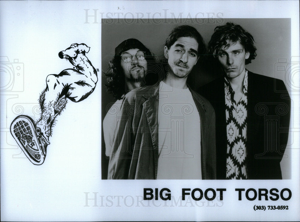 1991 Entertainment Trio Big Foot Torso - Historic Images