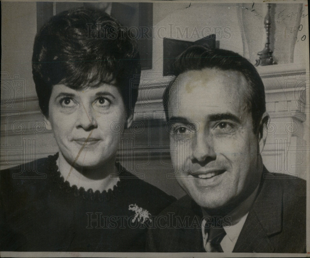 1968 U.S. Sen. Robert Dole and Wife - Historic Images