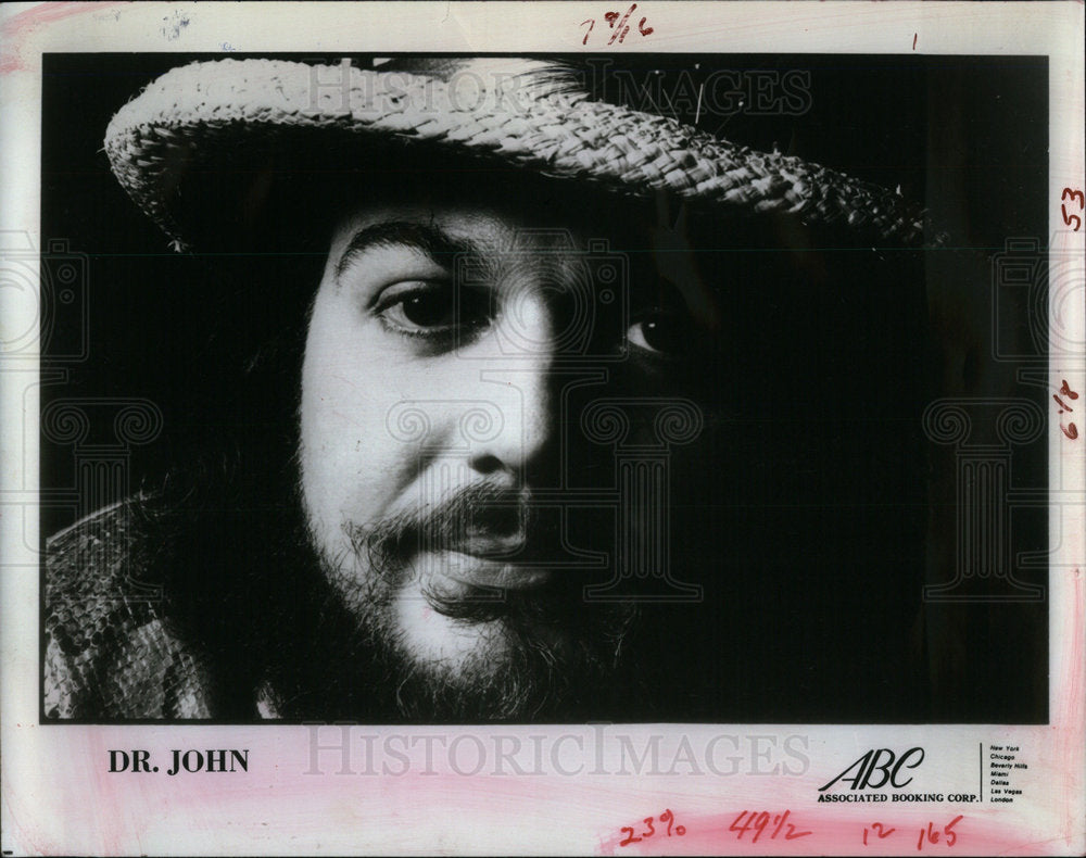 1983 Dr. John Singer Songwriter Pianist - Historic Images