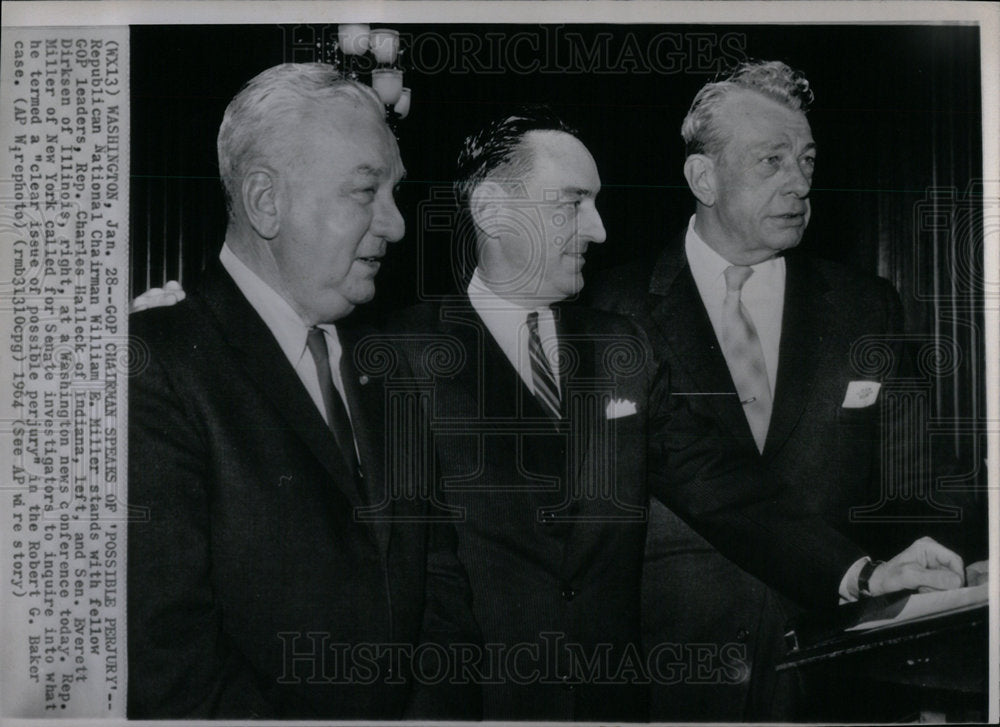 1964 GOP leaders &amp; Robert Baker case - Historic Images