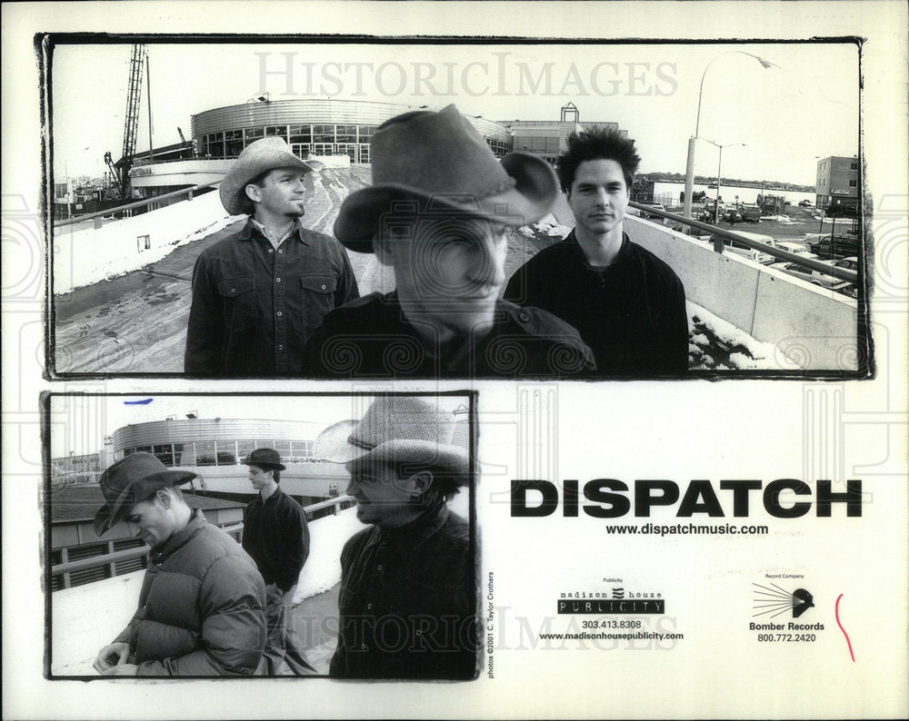 2001 Dispatch Indie Roots Band Pete Francis - Historic Images