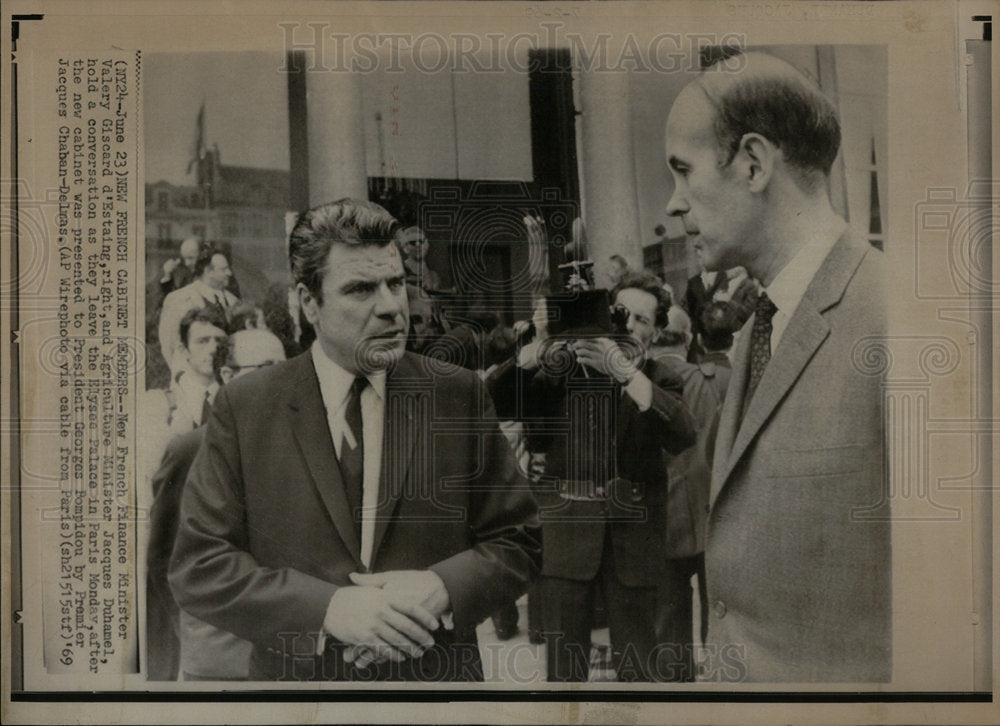 1969 Jacques Duhamel - Historic Images
