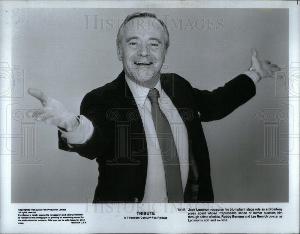 1980 Actor Jack Lemmon - Historic Images