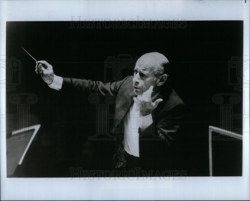 1988 Conductor Erich Leinsdorf - Historic Images