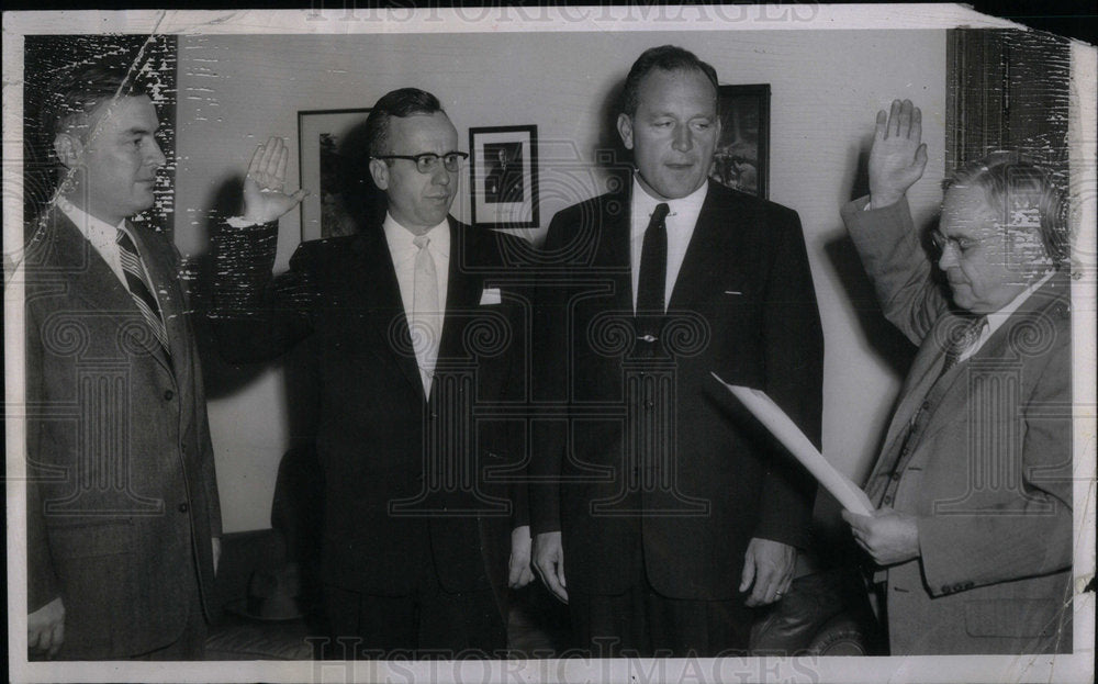 1964 Denver Mayor Newton City officials - Historic Images