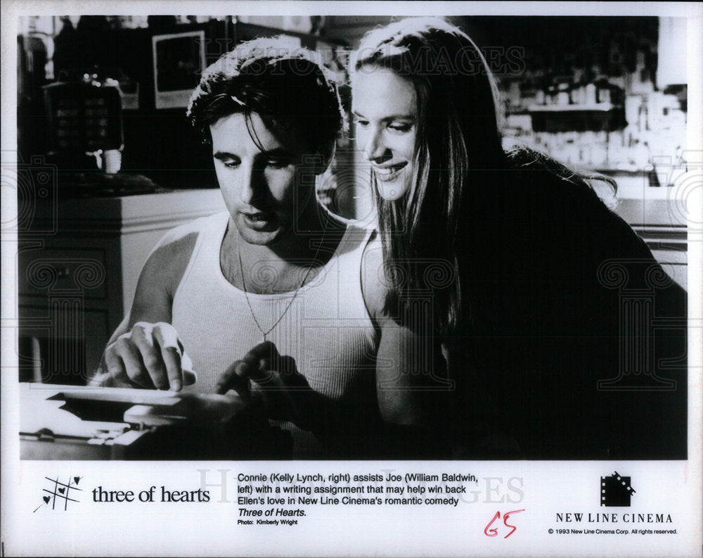 1993 William Baldwin Actor Kelly Lynch - Historic Images