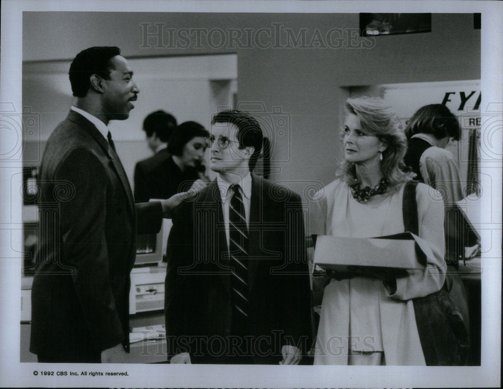 1992 Julius Carry Murphy Brown - Historic Images