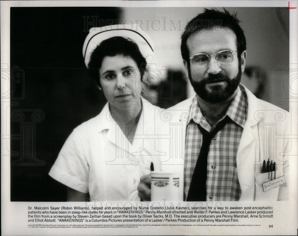 1991 Robin Williams &amp; Julie Kavner - Historic Images