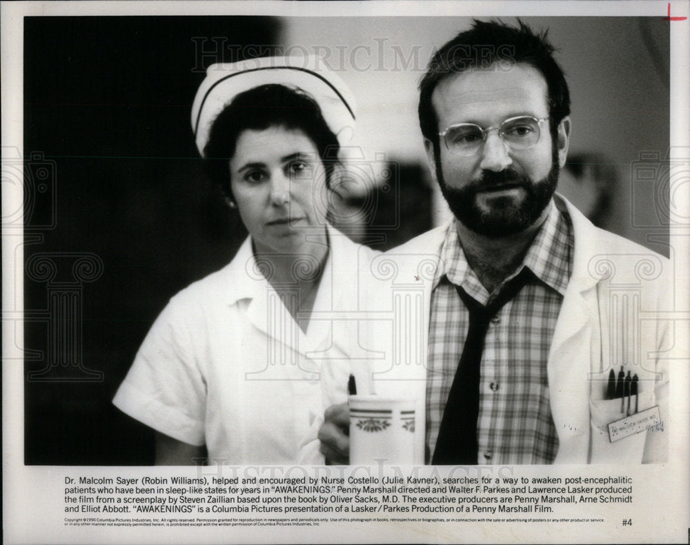 1991 Robin Williams & Julie Kavner - Historic Images