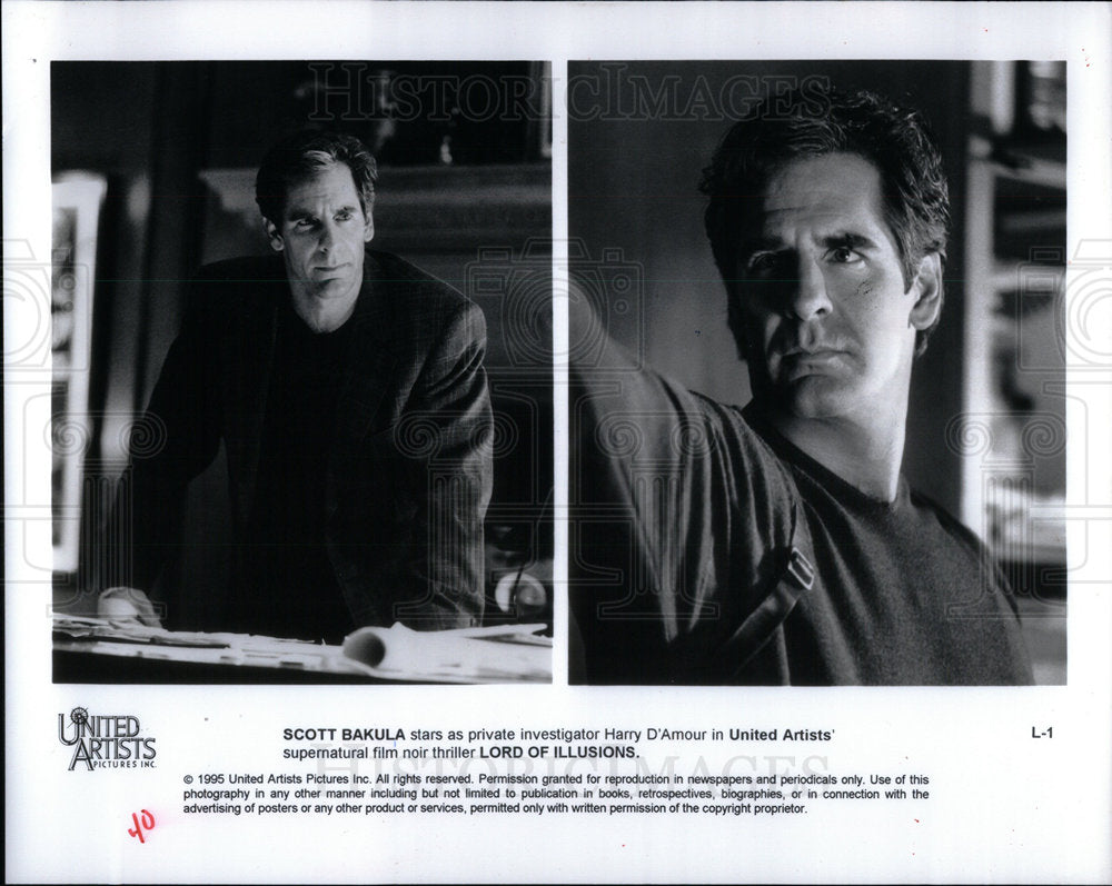 1995 Scott Stewart Bakula American Actor - Historic Images