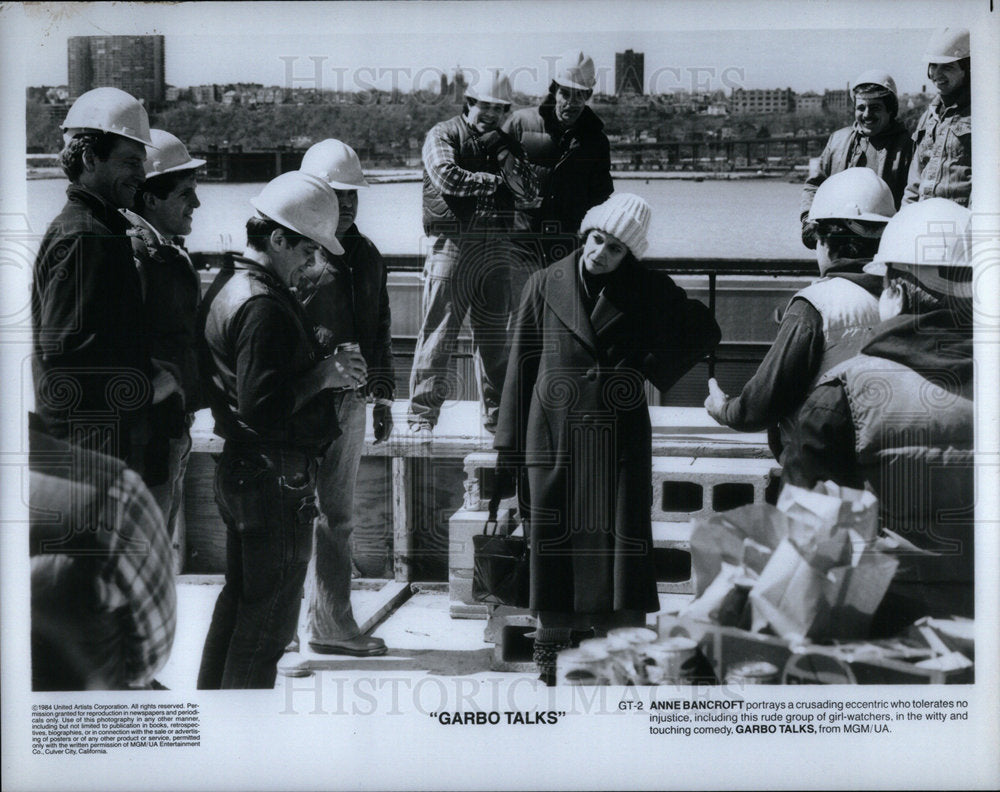 1984 Anne Bancroft in film, Garbo Talks - Historic Images