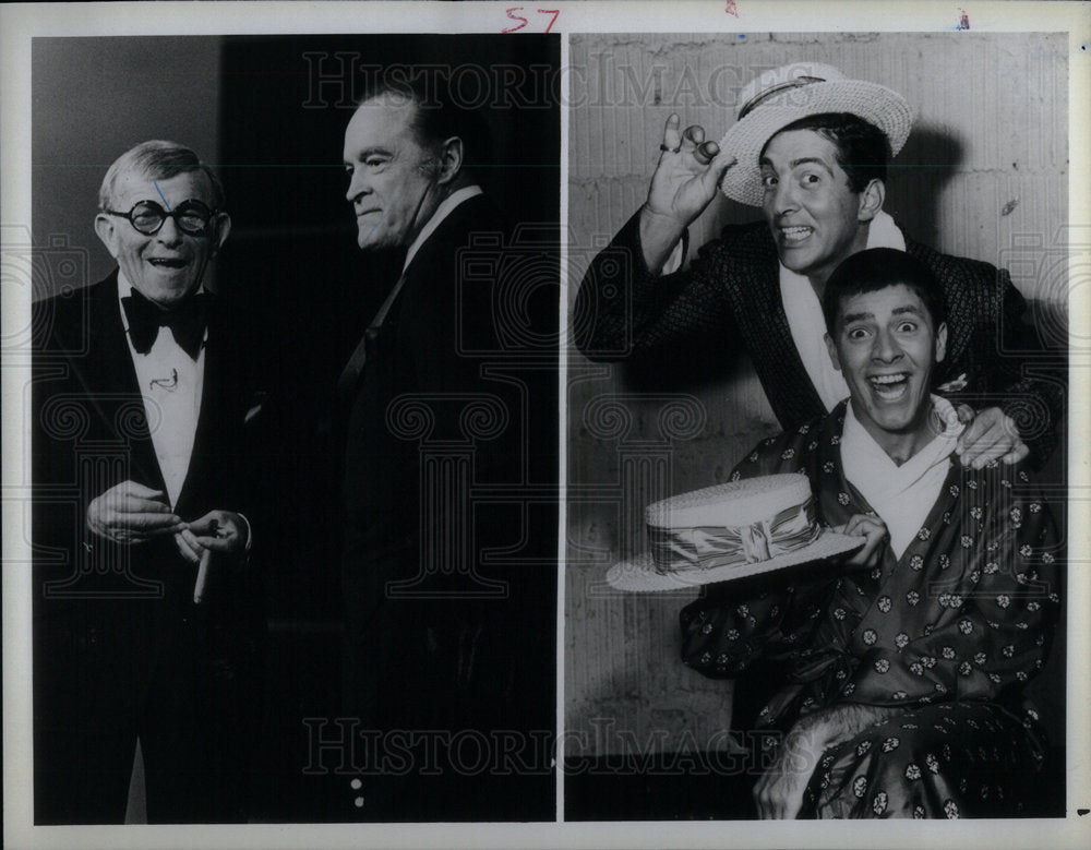 1984 Bob Hope George Burns Dean Martin - Historic Images