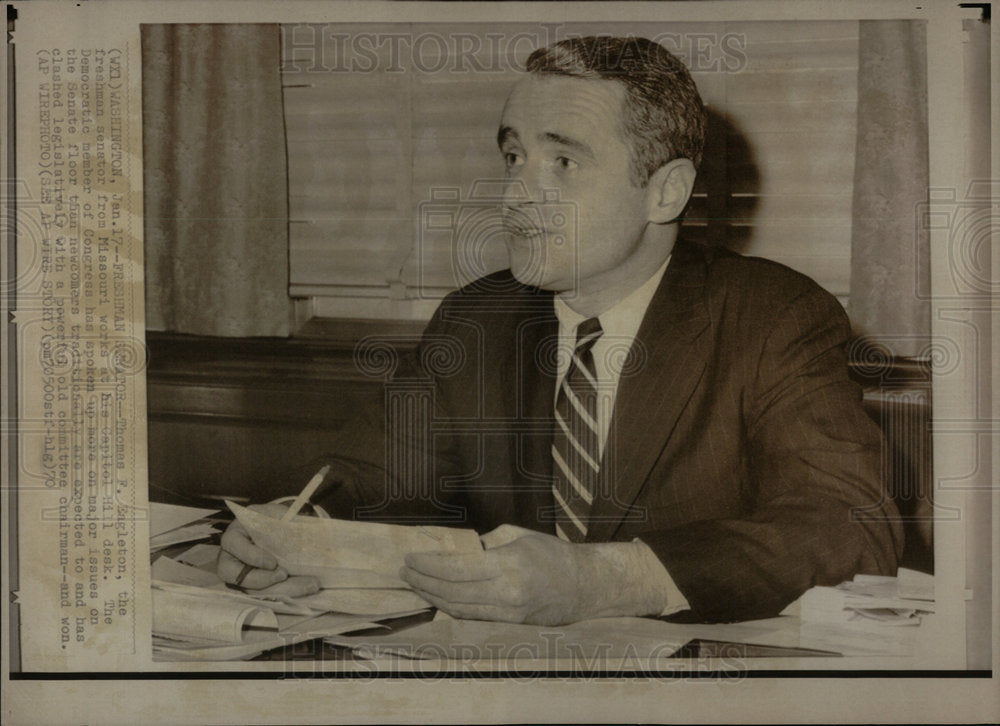 1970 thomas Eagleton Senator MO - Historic Images