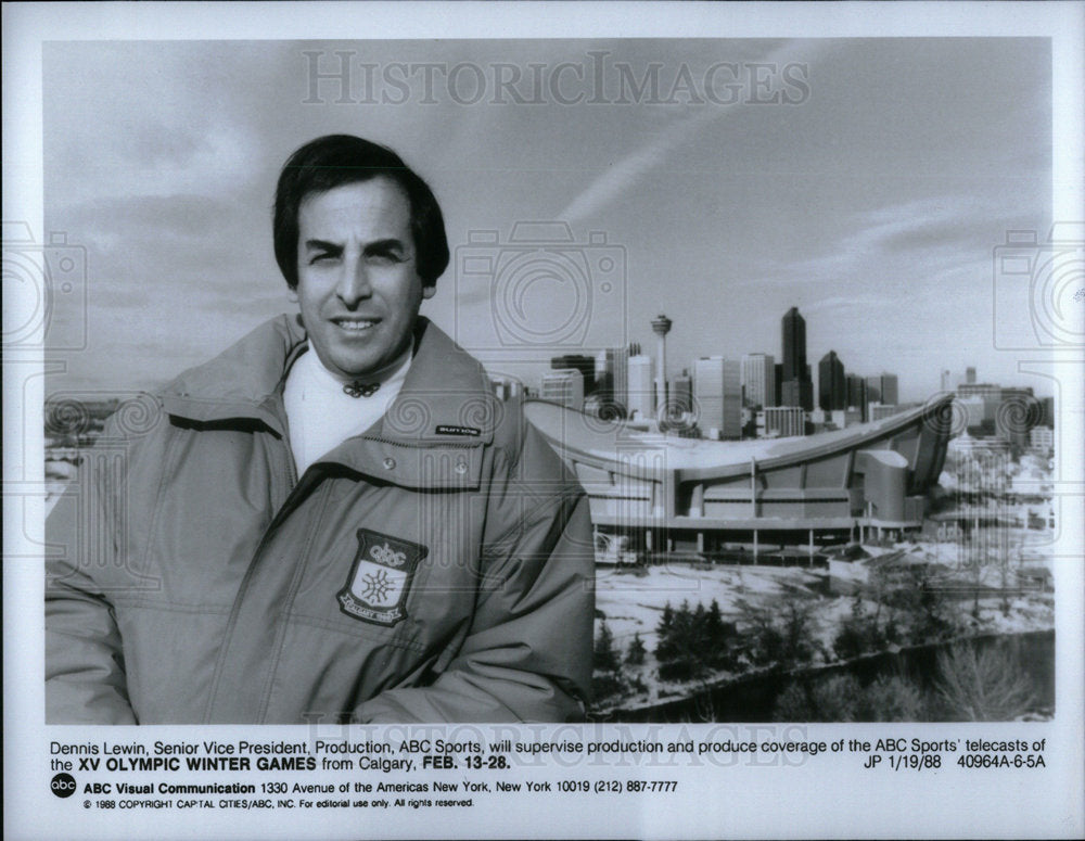 1988 Dennis Lewin Senior Vice President ABC - Historic Images